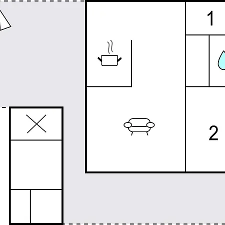 Amazing In With Kitchen Hébergement de vacances *